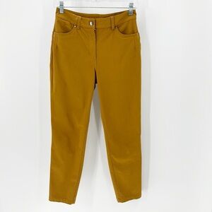LULULEMON CITY SLEEK 5 POCKET PANT skinny gold  mustard golfing